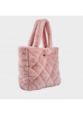 Teddy Τote Bag Baby Pink