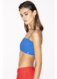 PEACE AND CHAOS MOD BRALETTE BLUE