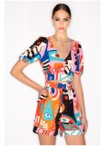 PEACE AND CHAOS GENRE TOP - Viscose
