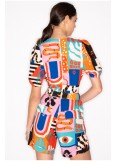 PEACE AND CHAOS GENRE TOP - Viscose
