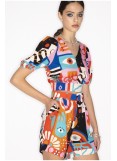 PEACE AND CHAOS GENRE TOP - Viscose