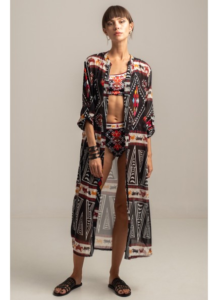 PEACE AND CHAOS METEMPSYCHOSIS KIMONO