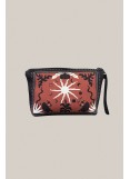 PEACE AND CHAOS AMBER POUCH