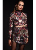 PEACE AND CHAOS ETERNAL MINI SKIRT - Sequin