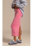 PEACE AND CHAOS CELOSIA PINK MIDI SKIRT