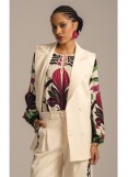 PEACE AND CHAOS BOTANY SLEEVELESS BLAZER