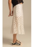 PEACE AND CHAOS LACEFLOWER MAXI SKIRT