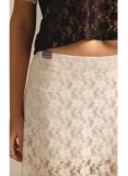 PEACE AND CHAOS LACEFLOWER MAXI SKIRT