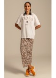 PEACE AND CHAOS  WHITE MENAGERIE T-SHIRT - Cotton