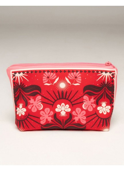 PEACE AND CHAOS PASSION FLOWER POUCH