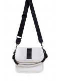 Elena Athanasiou Messenger Combo Shoulder Bag L White