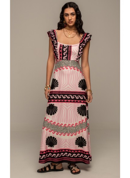 PEACE AND CHAOS SUNKISSED LONG DRESS