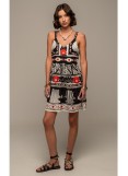 PEACE AND CHAOS OCEANIC SHORT DRESS