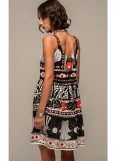 PEACE AND CHAOS OCEANIC SHORT DRESS