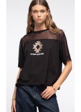 PEACE AND CHAOS INSIGNIA T-SHIRT - Cotton & Mesh
