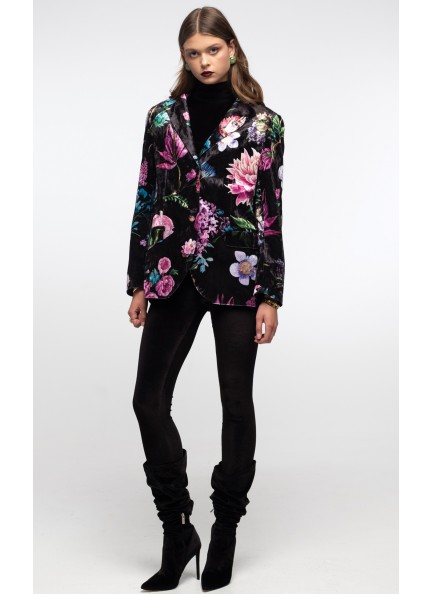 PEACE AND CHAOS MIDNIGHT LEGGINGS - Velvet