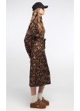PEACE AND CHAOS ROSETTE LONG DRESS - Cotton