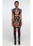 PEACE AND CHAOS NOCTURNAL BODYCON DRESS 