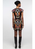 PEACE AND CHAOS NOCTURNAL BODYCON DRESS 