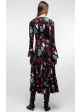 PEACE AND CHAOS HYDRANGEA LONG DRESS 