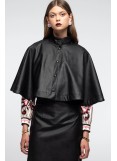 PEACE AND CHAOS LIQUORICE CAPE - Eco Leather