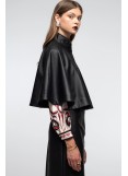 PEACE AND CHAOS LIQUORICE CAPE - Eco Leather
