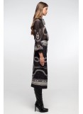 PEACE AND CHAOS PHILOSOPHY MIDI SKIRT