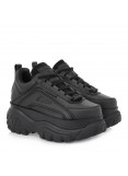 Windsor Smith Γυναικεία Δερμάτινα Τρακτερωτά Sneakers - Lupe Black
