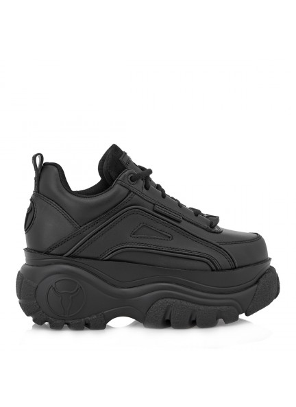 Windsor Smith Γυναικεία Δερμάτινα Τρακτερωτά Sneakers - Lupe Black