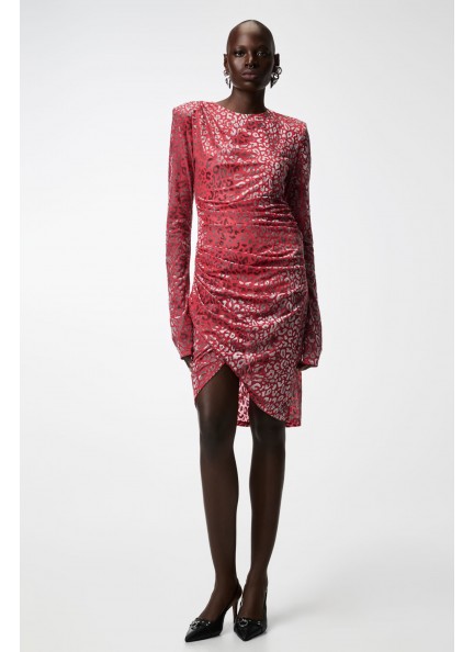 C9 Light Red Midi Dress PURE