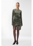 C9 Dark Olive Midi Dress KALEIDOSCOPE
