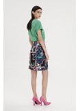 PEACE AND CHAOS  EPOQUE ASSYMETRIC SKIRT - Jacquard