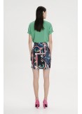 PEACE AND CHAOS  EPOQUE ASSYMETRIC SKIRT - Jacquard