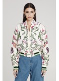 PEACE AND CHAOS FLEUR BOMBER