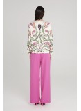 PEACE AND CHAOS FLEUR TOP - Silky