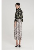 PEACE AND CHAOS SERPENTINE MIDI SKIRT
