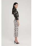 PEACE AND CHAOS SERPENTINE MIDI SKIRT