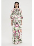 PEACE AND CHAOS FLEUR DRESS - Silky 