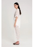 PEACE AND CHAOS NATURALISTIC T-SHIRT - Cotton & Lace