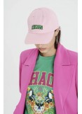 PEACE AND CHAOS CAP PINK - Cotton