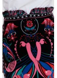 PEACE AND CHAOS COSMOLOGY MINI SKIRT