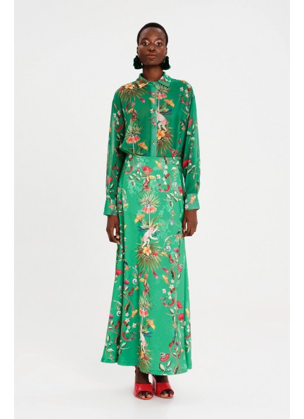  PEACE AND CHAOS EXOTIC LONG SKIRT - Jacquard