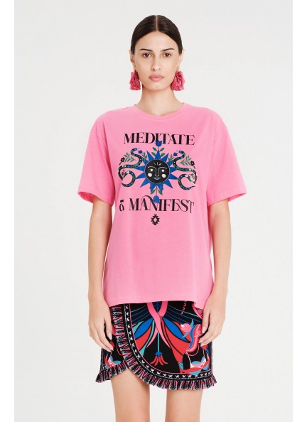 PEACE AND CHAOS MANIFESTATION T-SHIRT - Cotton