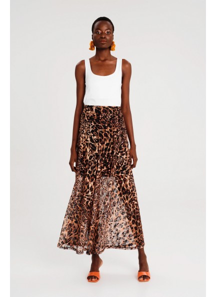 PEACE AND CHAOS PULSE LONG SKIRT - Lace
