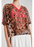 PEACE AND CHAOS PULSE TOP - Lace