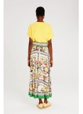 PEACE AND CHAOS TUTTI-FRUTTI LONG SKIRT 