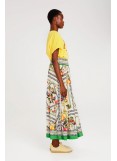 PEACE AND CHAOS TUTTI-FRUTTI LONG SKIRT 