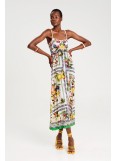 PEACE AND CHAOS TUTTI-FRUTTI DRESS 