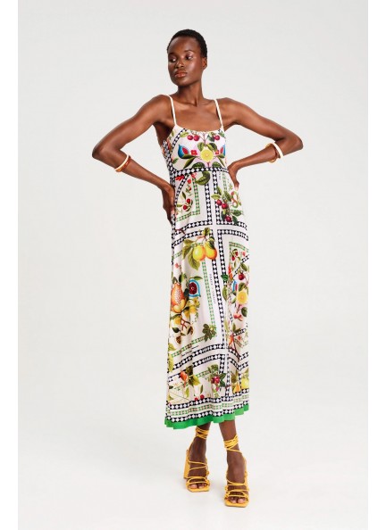 PEACE AND CHAOS TUTTI-FRUTTI DRESS 