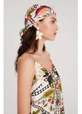 PEACE AND CHAOS TUTTI-FRUTTI LONG SCARF